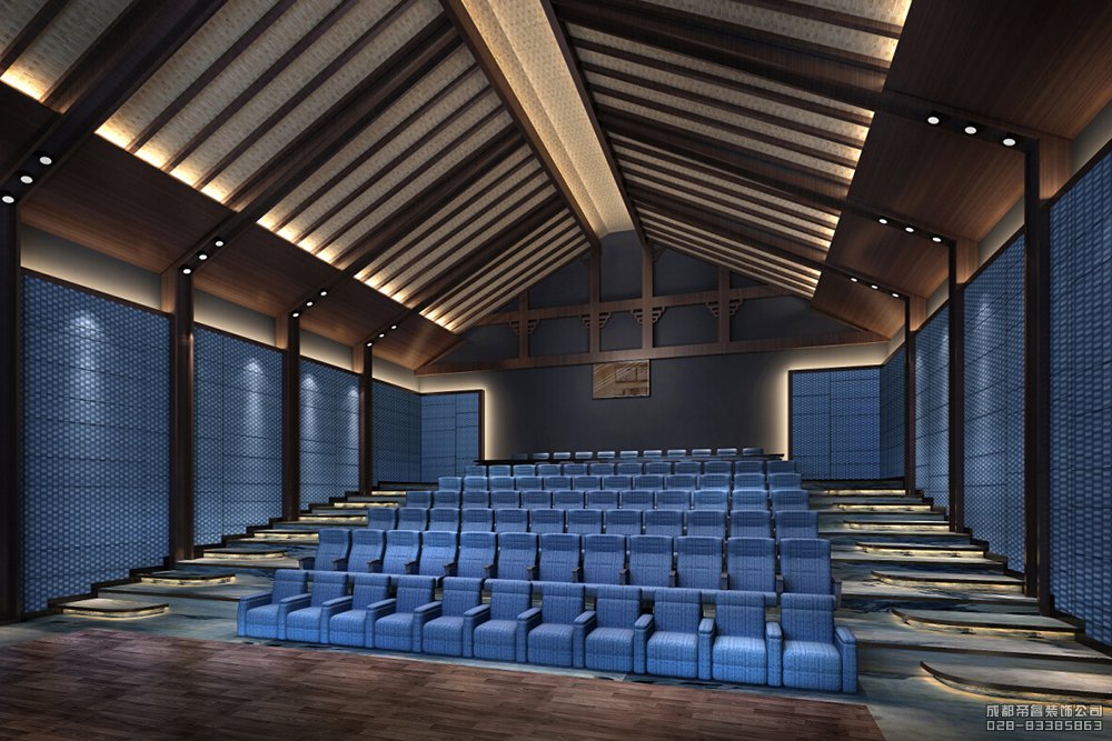 酒店多功能會議廳布置設(shè)計效果圖