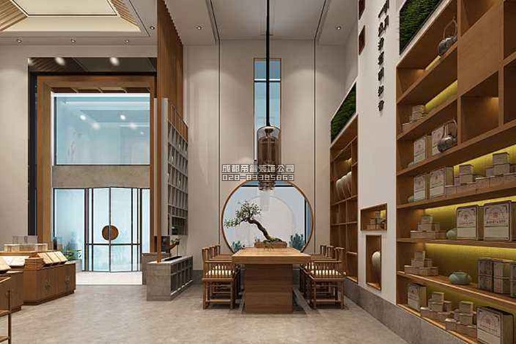日式茶葉店裝修設(shè)計效果