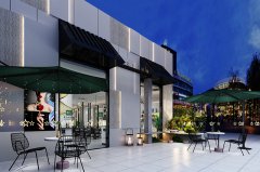 理發店裝修墻體顏色使用灰色效果怎么樣？