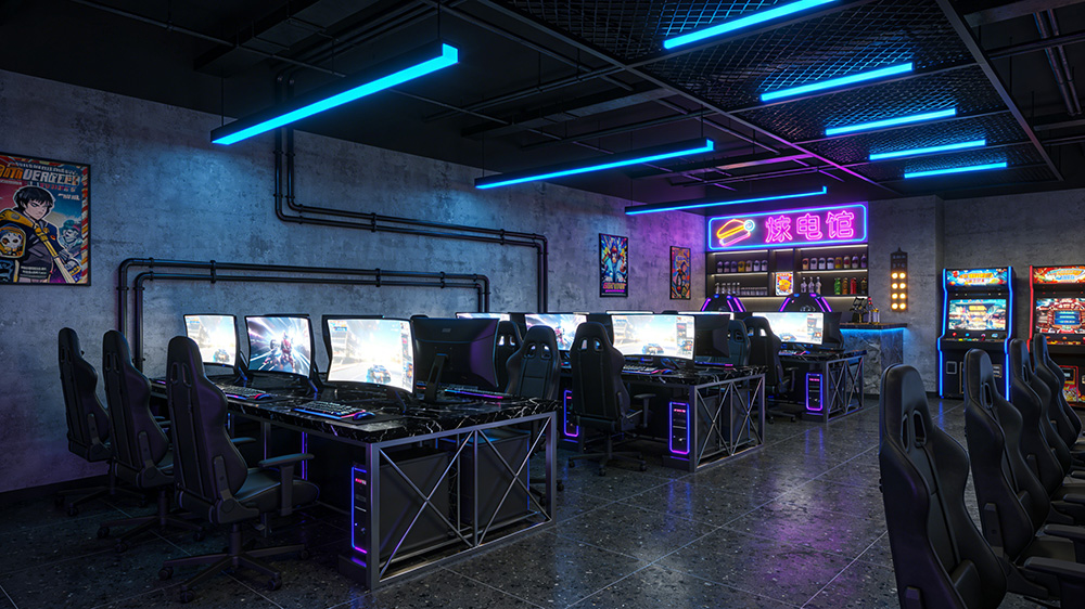 網吧裝修